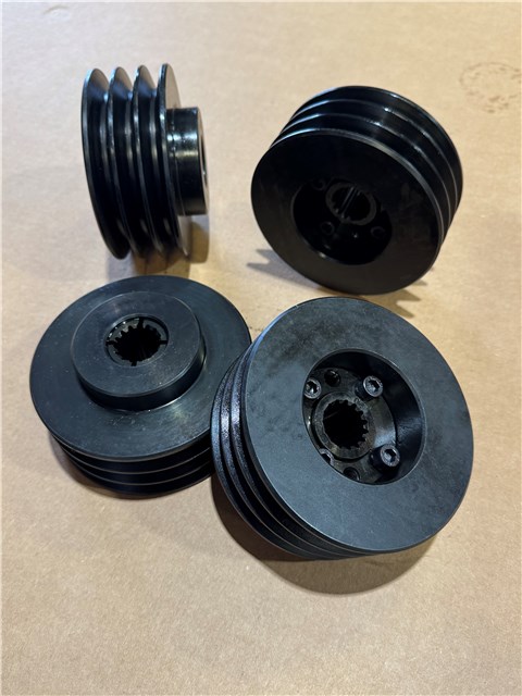 Steel 3 Groove V belt pulley